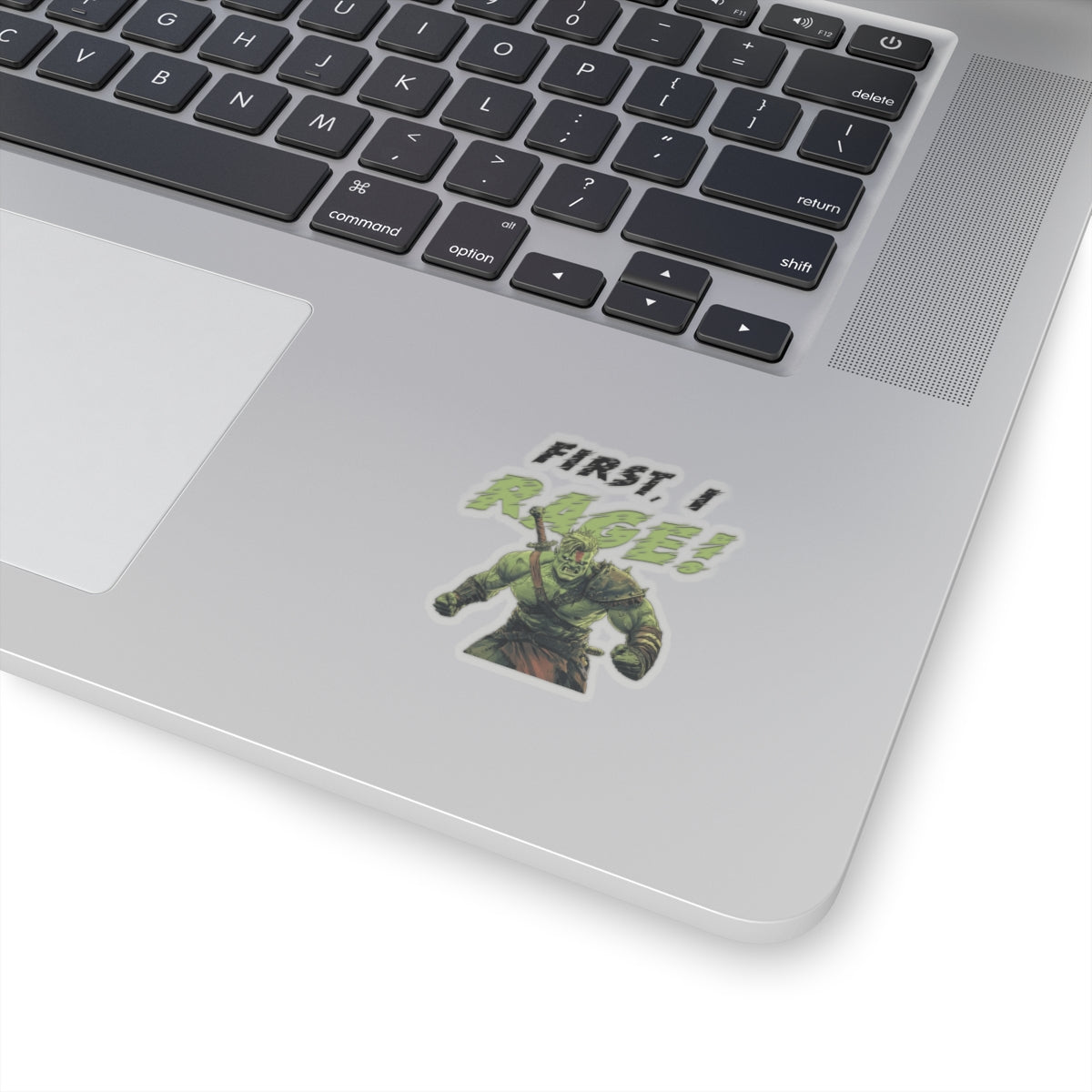 (No Profanity) Raarh RAGE Kiss-Cut Stickers