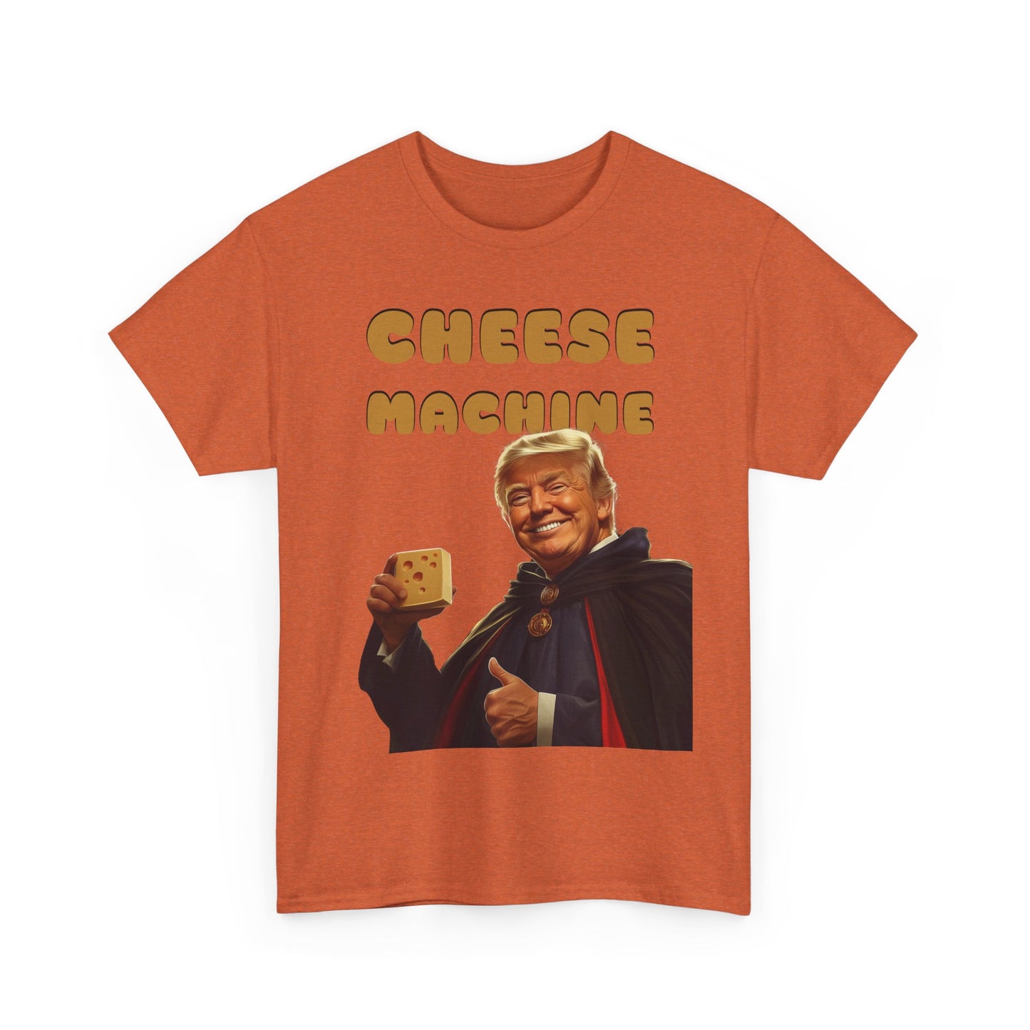 Tronald Cheesy Unisex Heavy Cotton Tee