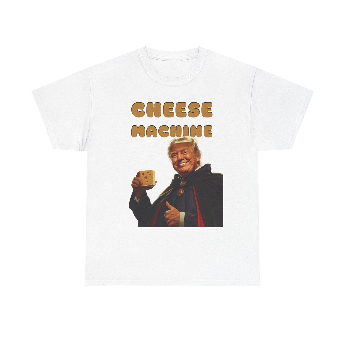 Tronald Cheesy Unisex Heavy Cotton Tee