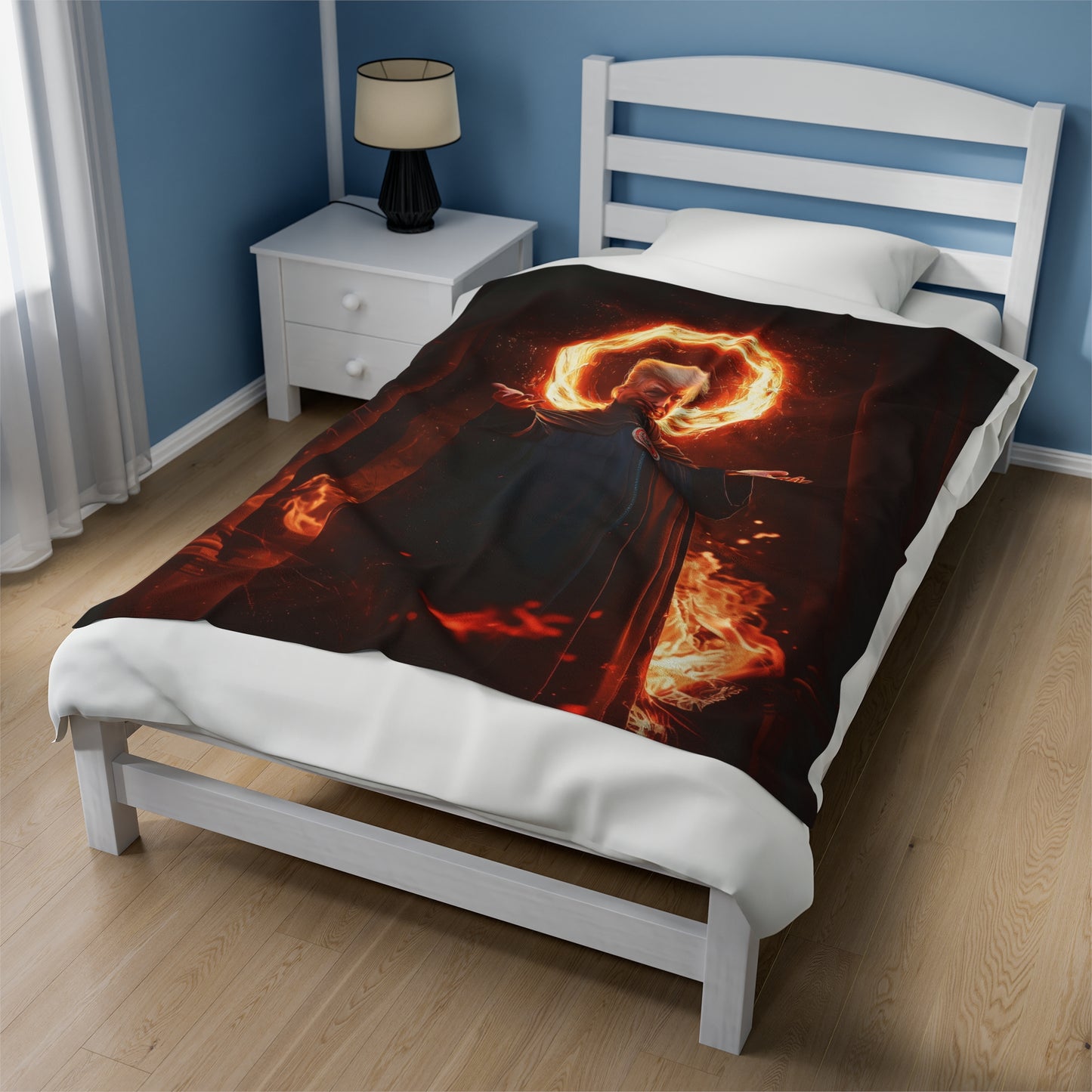 Tronald Velveteen Plush Blanket