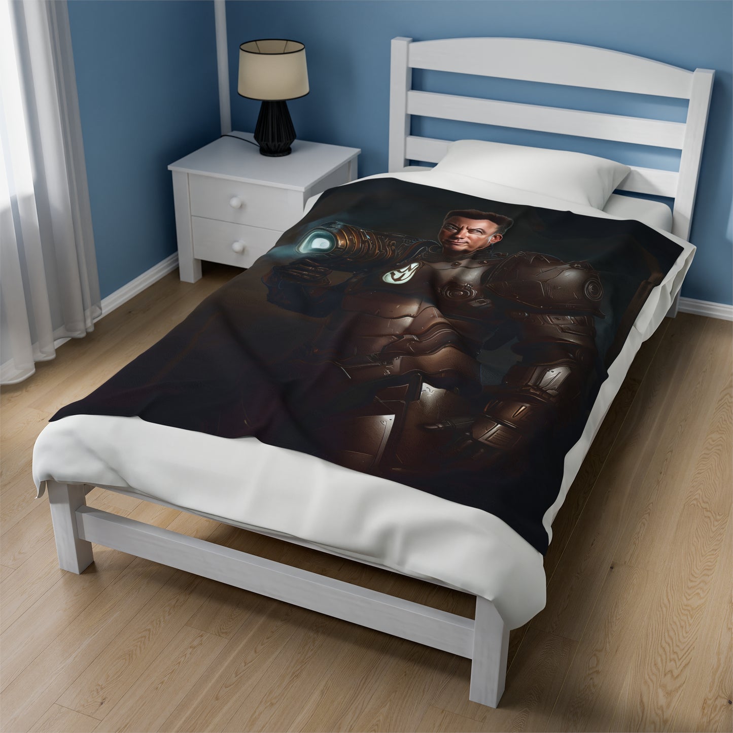 Saxy Velveteen Plush Blanket
