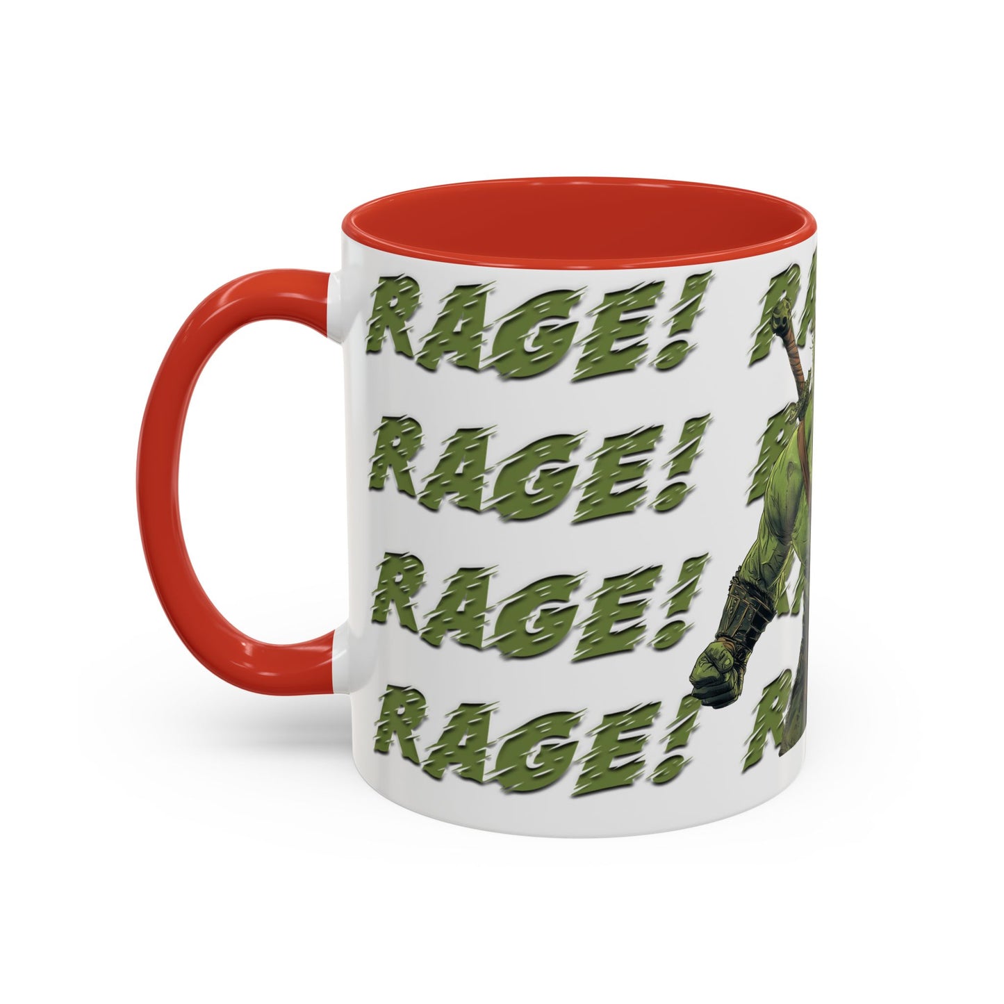 RAGE - Accent Coffee Mug (11, 15oz)