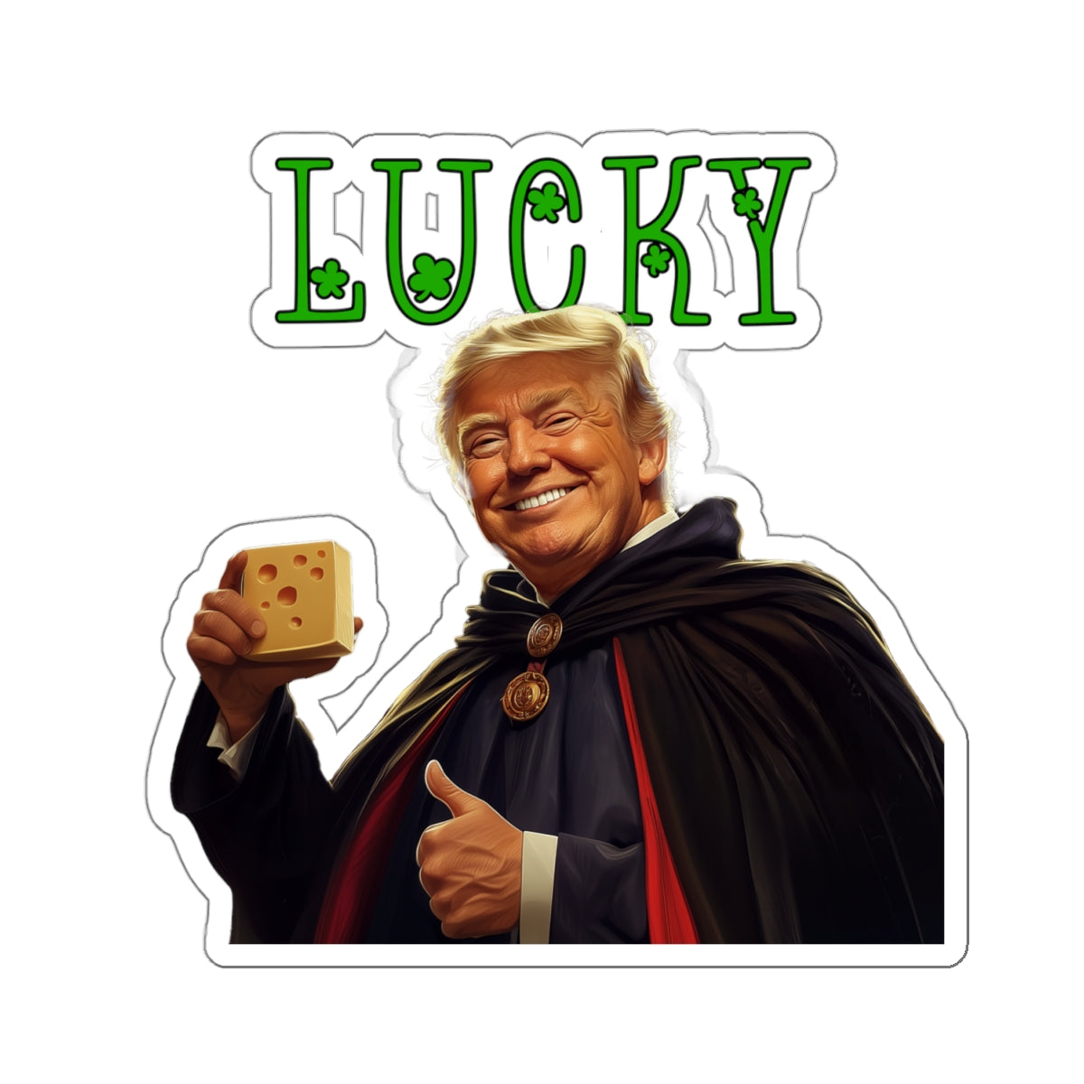 Lucky Kiss-Cut Stickers